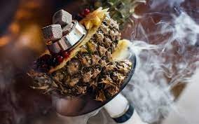 Кальян на ананасе на 1 калауде