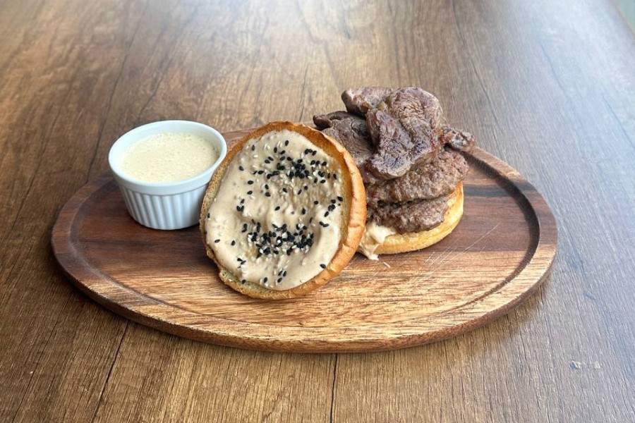 Steak & Cheese Burger