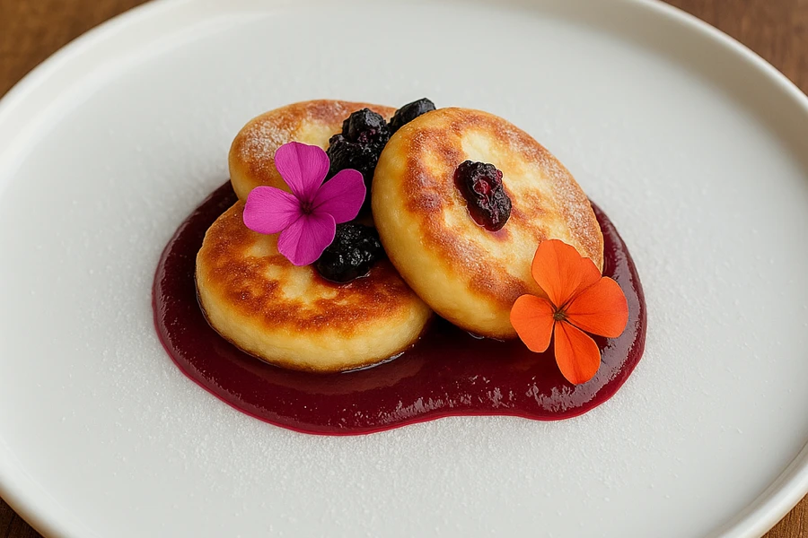 Cottage cheese pancakes